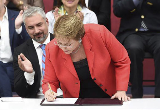 Presidenta Michelle Bachelet