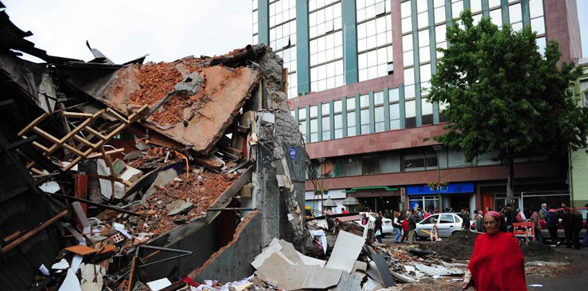 daños estructurales tras terremoto